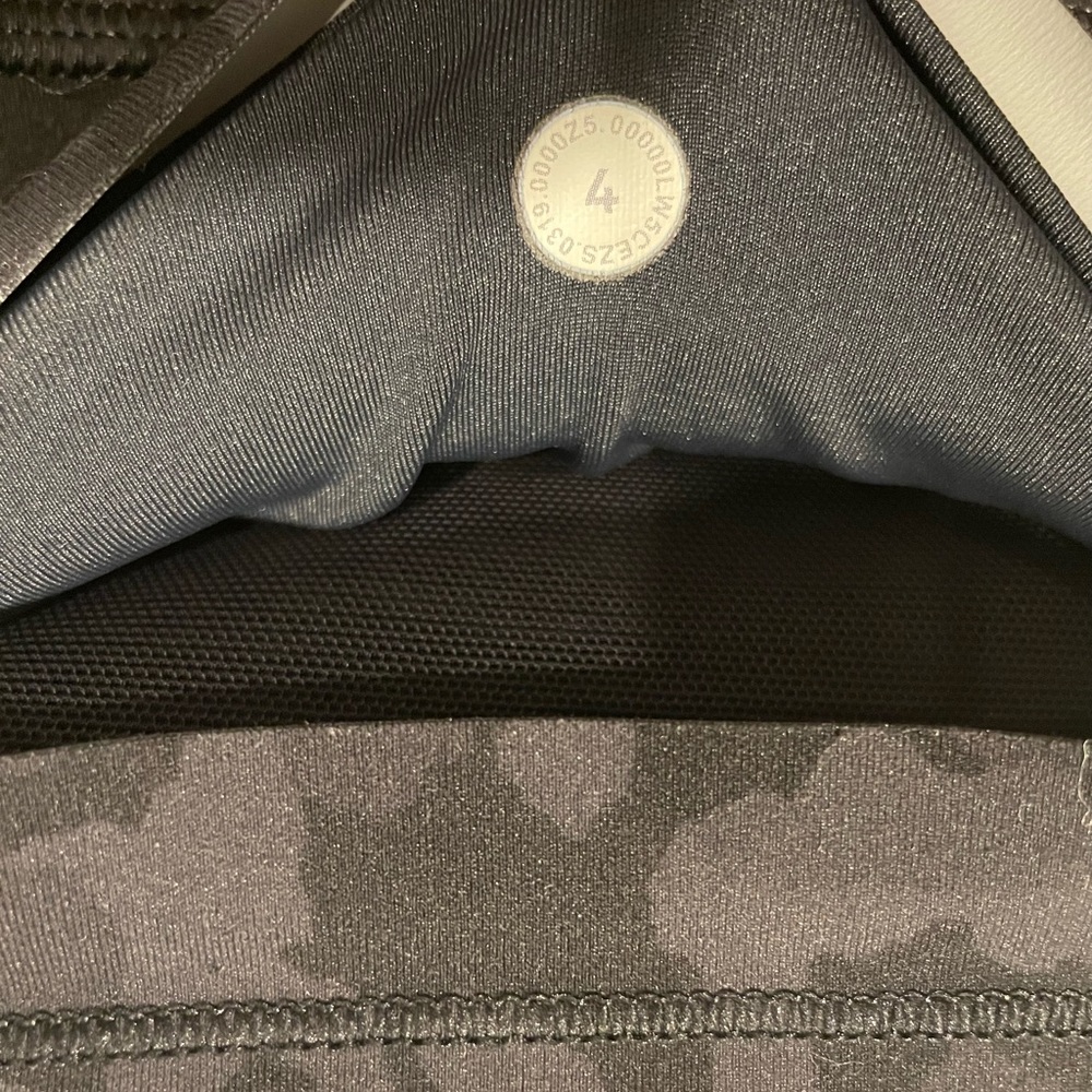 lululemon In Movement 7/8 Tight Everlux 25" Grey Black - Picture 9 of 10